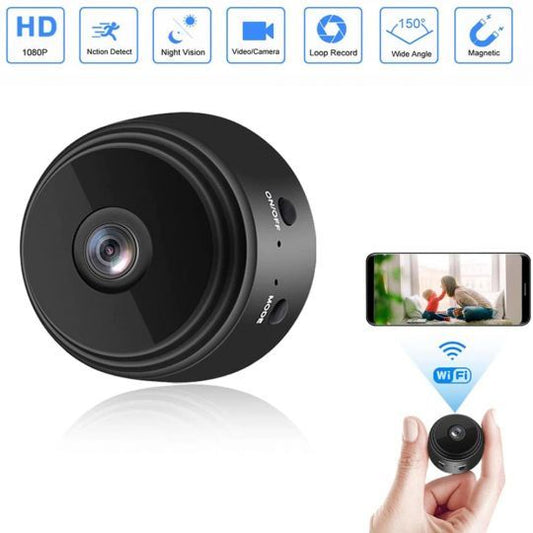 MINI WIFI 1080P WIRELESS IP CAMERA FOR HOMES, SECURITY, SPY, AND MORE